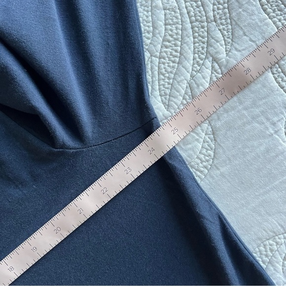 Lunya - Slumberknit™ Long Sleeve Top - Deep Blue - Picture 11 of 12